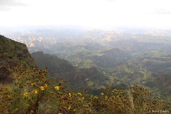 Premiers pas dans le massif du Simien, Ethiopie