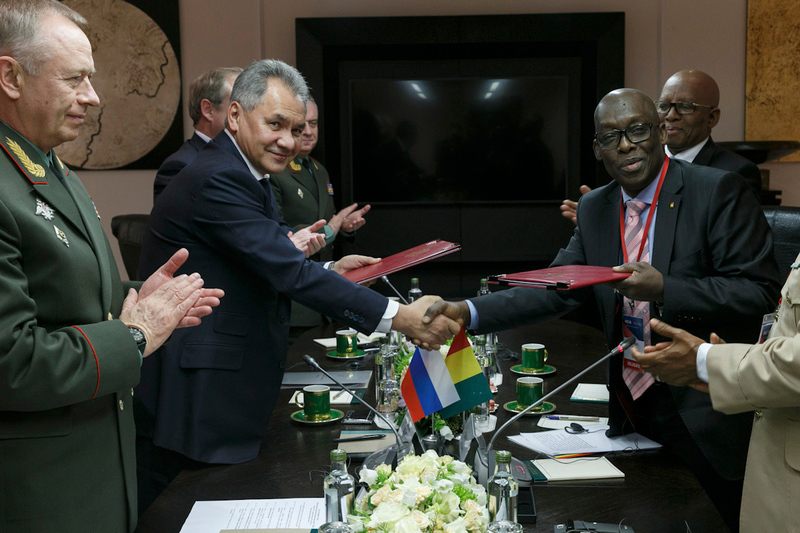 Signature de l'accord russo-guinéen, Moscou, 04/04/2018