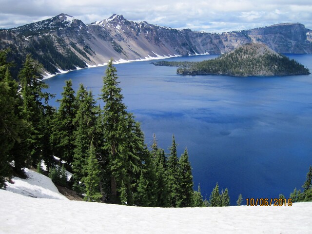 "Crater Lake" en Orégon