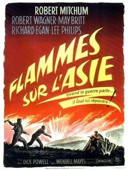 FLAMMES SUR L'ASIE BOX OFFICE FRANCE 1958