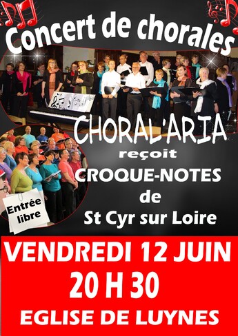 Concert le 12 juin 2015 dans l'église de Luynes