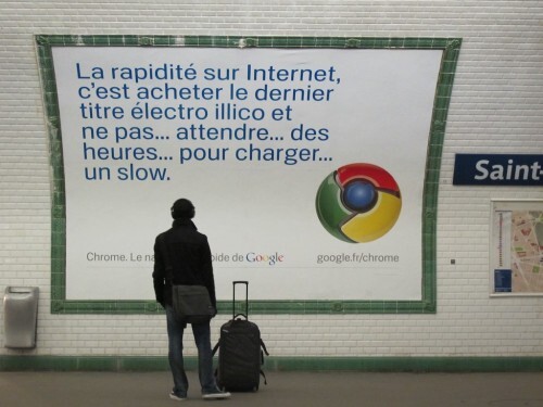 affiche Google chrome 1