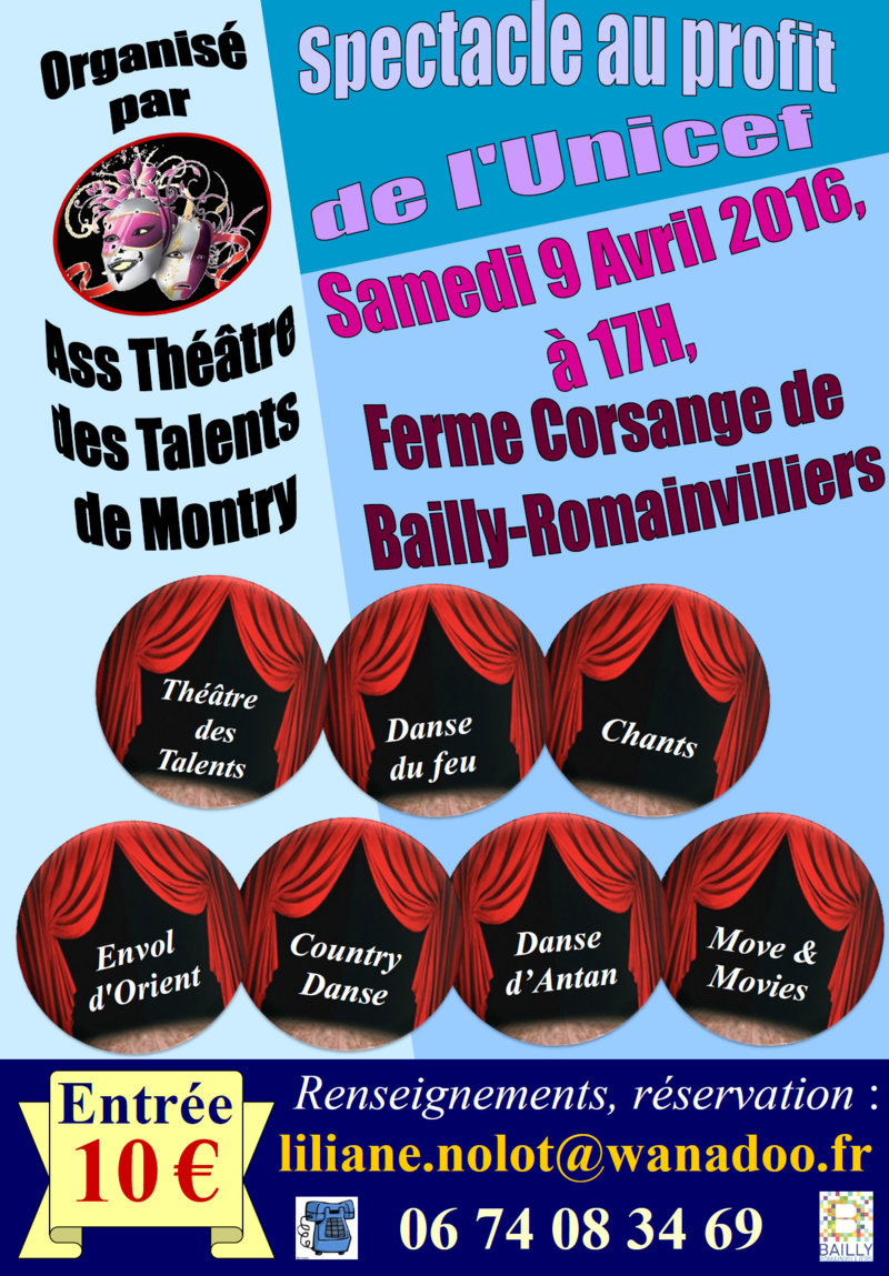 spectacle le 9/04 à Bally