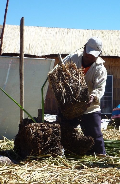 Les îles Uros du lac Titicaca (Pérou)