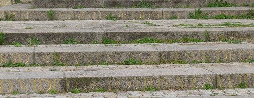 Les ruines du Palais Gallien...