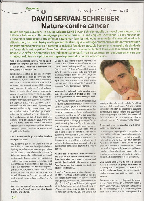 interview David Servan-Schreiber