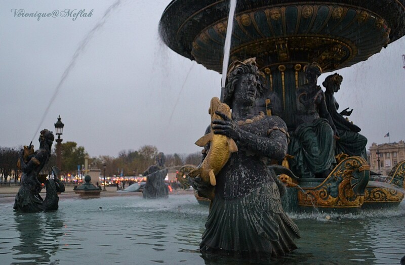 Place de la Concorde : La Fontaine des Fleuves