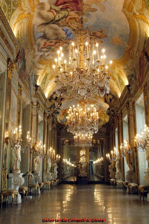 "Les grandes galeries des châteaux et palais en Europe ", une conférence de Claire Constans