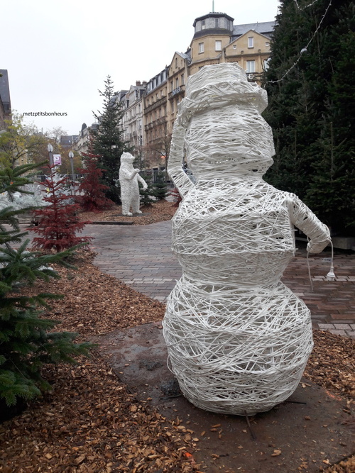 Sapin devant la gare de Metz...