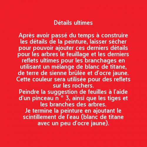 Dessin et peinture - vidéo 3801 : Comment peindre un torrent de montagne ? - huile, acrylique.