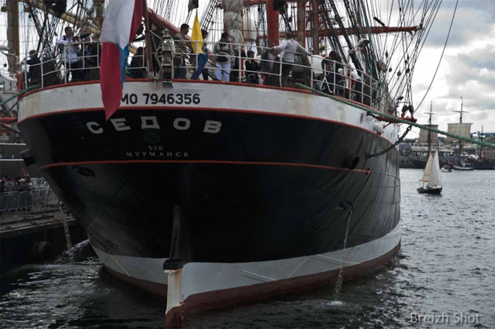 SEDOV sur les quais de Brest