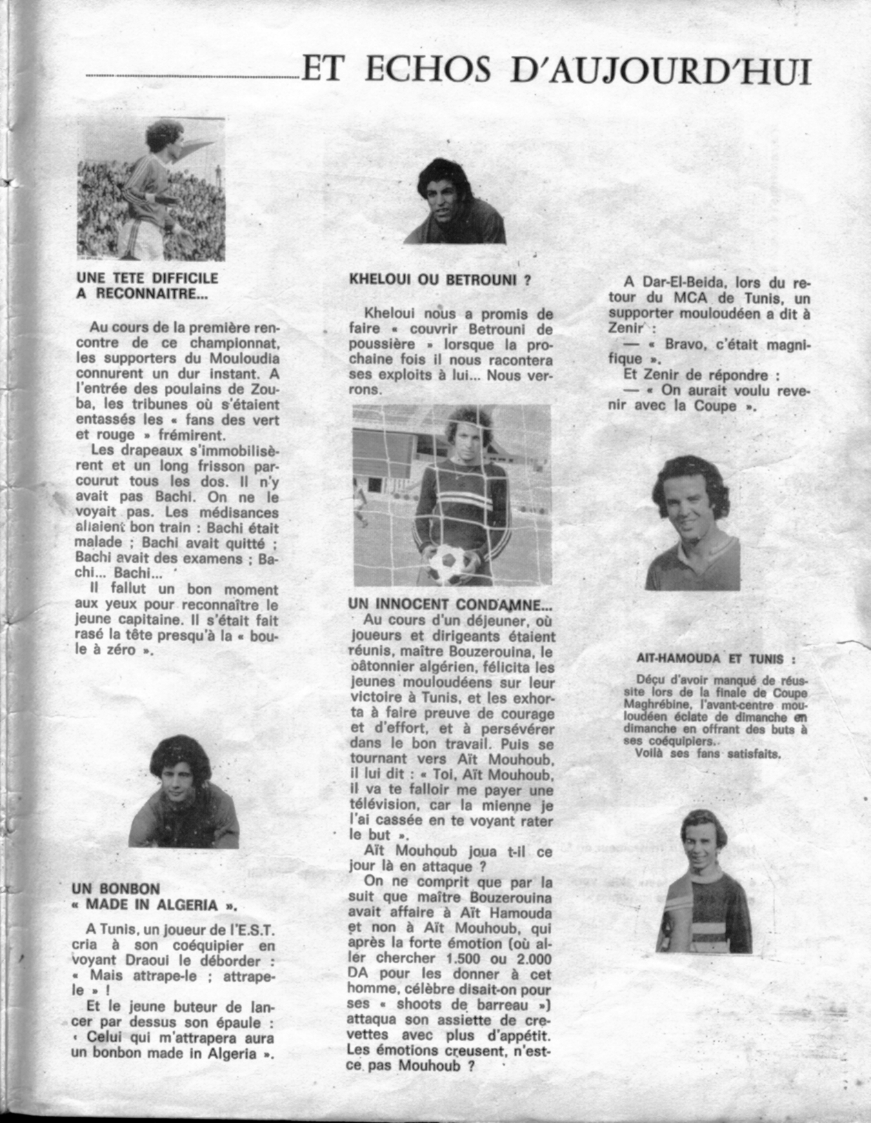 N° 1 - Août 1975