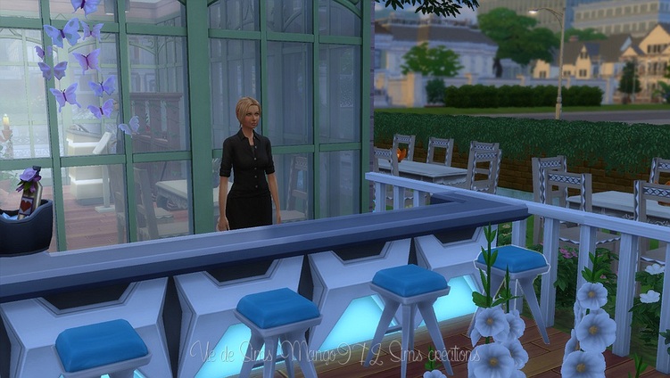 Le restaurant La Serre,Sims 4