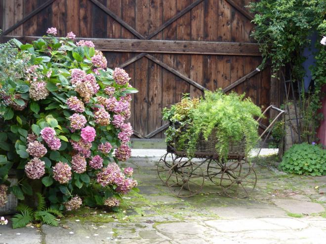 jardin de la ferme bleue