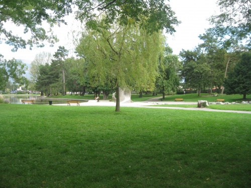 Septembre 2012 : paysages de fin d'été au parc Bachelard
