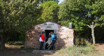 L'accueillante cabane de chasseurs 