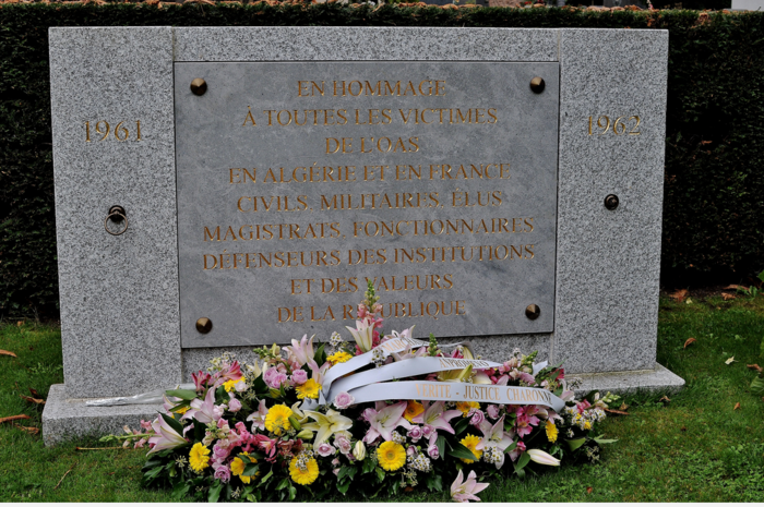 «  Les descendants de victimes unis dans la  condamnation d’un hommage au fondateur de l’OAS en France »