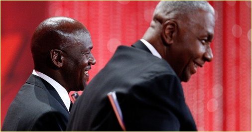 Michael Jordan présent à la cérémonie du HoF 2012