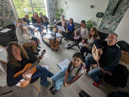 Répete générale avant le concert du 01 juillet 2023