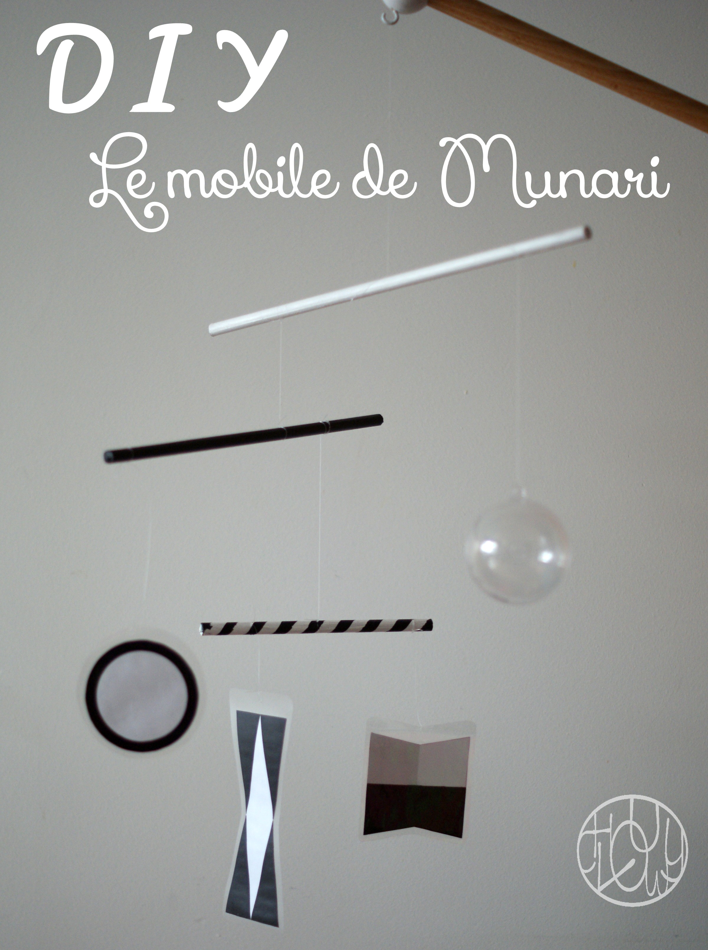 DIY Montessori : Le mobile de Munari - Dans ma petite roulotte...