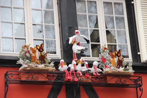 Décorations de Noël à Colmar