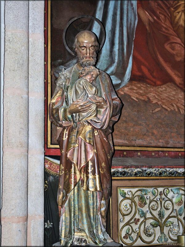 Photos de statues de la cathédrale Saint-Corentin
