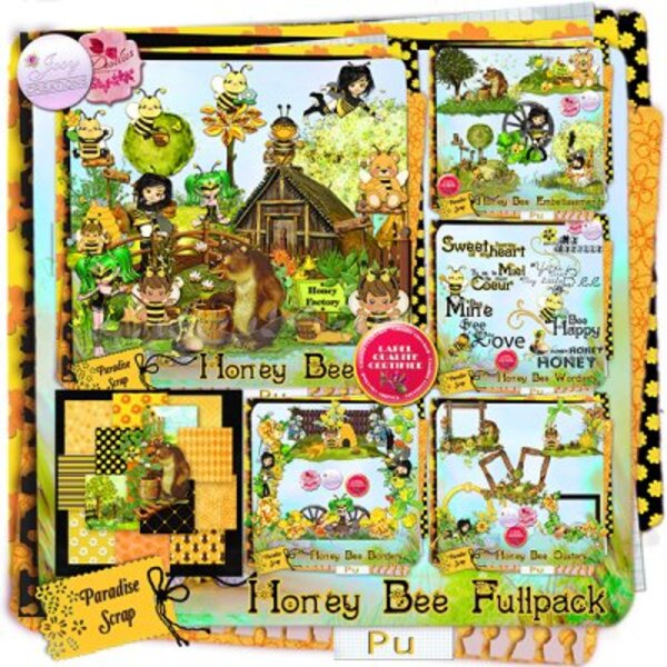 Honey Bee une collaboration de JosyCréations et de Desclics