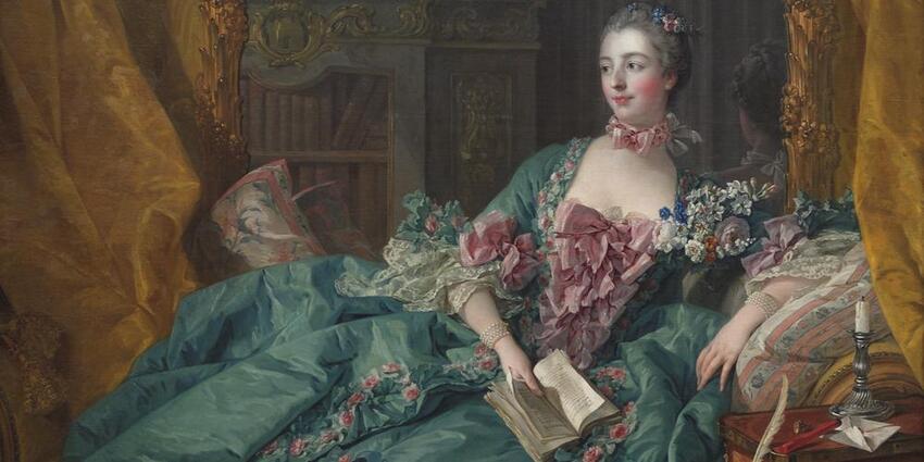 Marquise Jeanne de Pompadour favorite du roi Louis XV