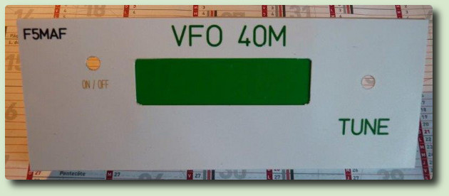 VFO 40M F5MAF