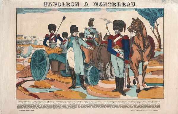 Napoléon à Montereau