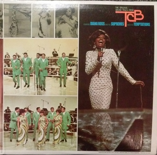 Diana Ross & The Supremes With The Temptations : Album " The Original Soundtrack From TCB " Motown Records MS 682 [ US ]