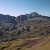 Du sommet du pic de Gabedaille (2258 m), le Visaurin et la sierra de Secús