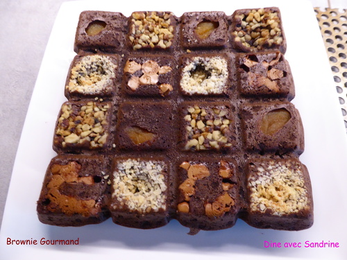 Un Brownie Gourmand