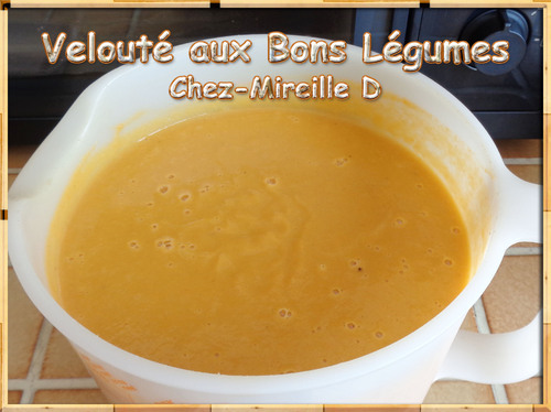 Velouté aux Bons Légumes