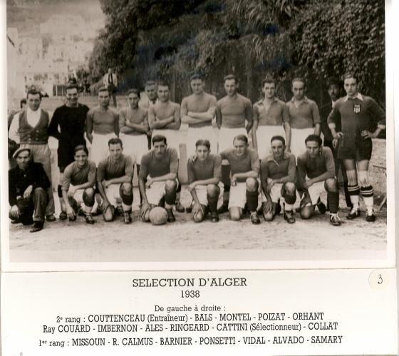 missoum sélection alger 1938