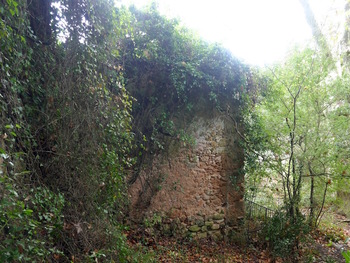 Les ruines du moulin