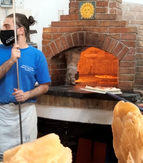 Atelier pizza à Taormine