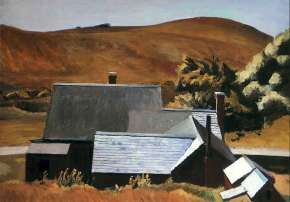 Edward Hopper, Burly Cobb's House, South Truro, 1930-1933