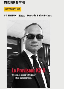 Dédicace à la FNAC de Saint-Brieuc