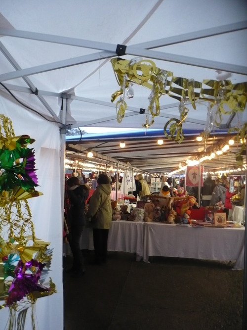 marché de noël parisiens... 