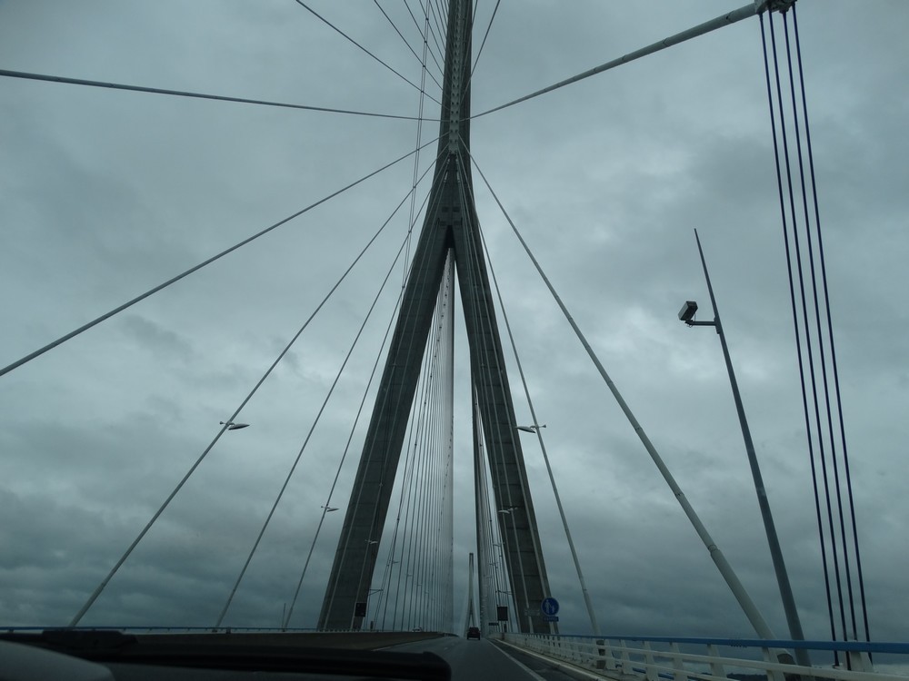 Le pont de Normandie...
