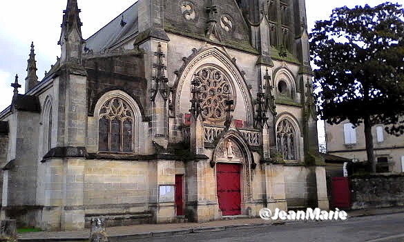 L'église Saint-Vincent de Podensac(Gironde)un magnifique èdifice