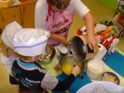 Atelier-cuisine : le gâteau au potiron