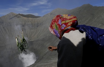 Un volcan affamé ... 