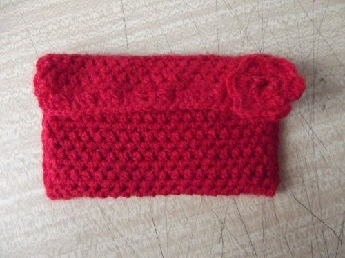 Pochette rouge