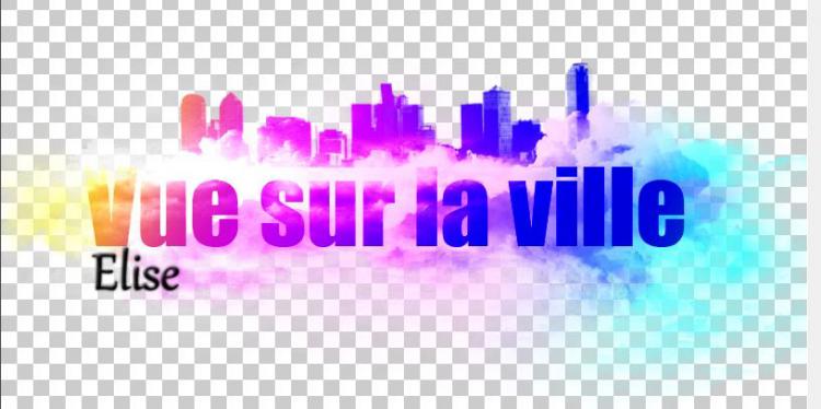 Texte sur fond dégradé graphique