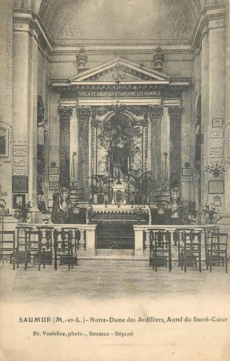 Saumur, chapelle Notre-Dame des Ardilliers