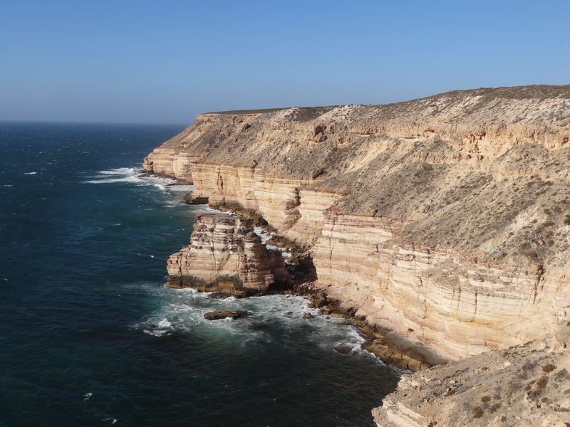 Suite de la promenade sur les falaises de Kalbarri