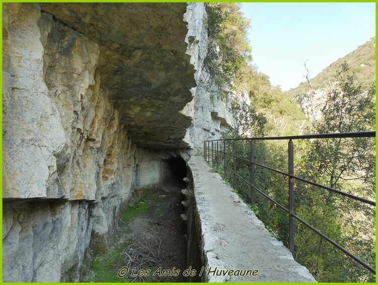 La balades des Amis de l'Huveaune dans les basses gorges du Verdon