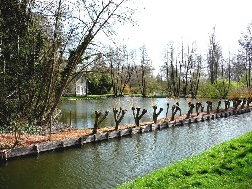 Chemin du halage et hortillonnages